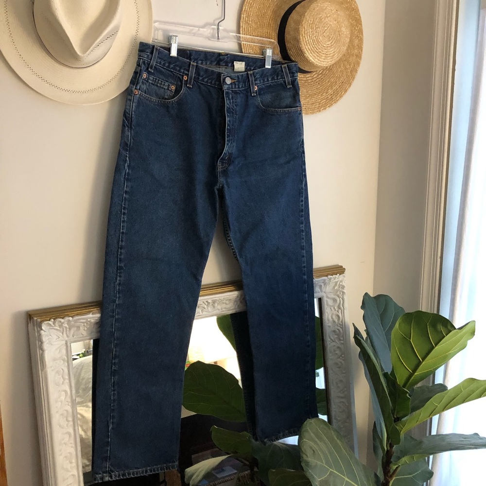 Vintage 505 Levi’s blue denim jeans